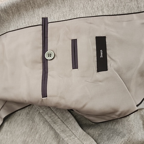 HUGO BOSS HEATHER GRAY LIGHTWEIGHT MENS BLAZER EUC SIZE 40R - Picture 7 of 16